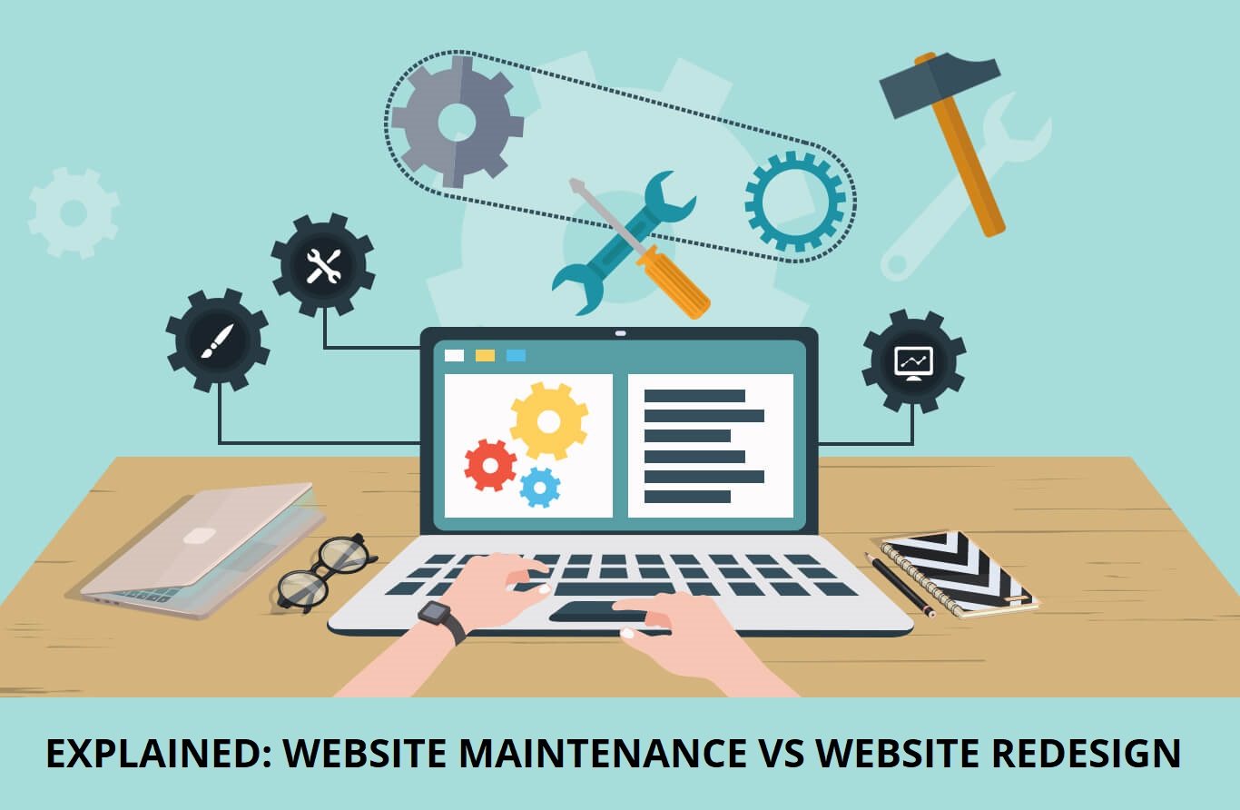 Explained: Website Maintenance Vs Website Redesign